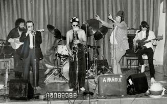 Raving funksters by night, Junior Barnes And The Cadillacs turn cool by day