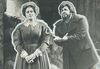 Year's best: Peter Grimes is the best opera seen this season, with atmospheric sets and strong performances from Heather Thomson and William Neill