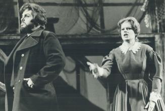 William Neil as Peter Grimes. Heather Thomson as Ellen Orford