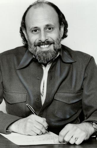 Children's entertainer: Bram Morrison of the trio Sharon, Lois and Bram, whose new record is in the Schoolyard, scored 13 out of 15