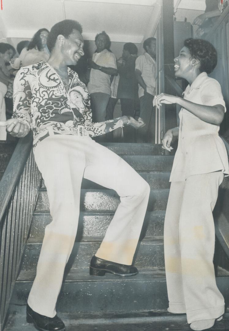 It's Caribana time again. The Island ferry Thomas Rennie had a capacity crowd last night for the cruise kicking off Caribana '73, the annual West Indi(...)