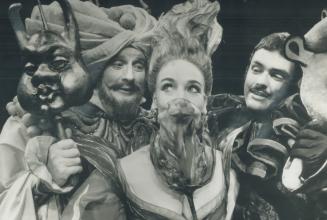 One of Shakespeare's most winning comedies, Much Ado About Nothing opend 19th Stratford Festival season last night with (left to right) Eric Donkin as(...)