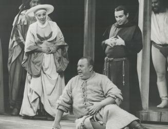 Constance Carpenter - as wife of Bath Bill starr as friar Patrick Hines as Miller (on Floor)