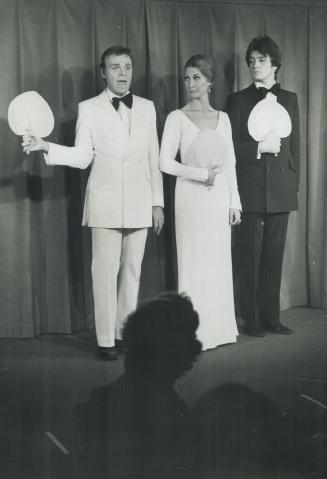 Jack Crelgy, Patricia Collins and Gordon Thomson