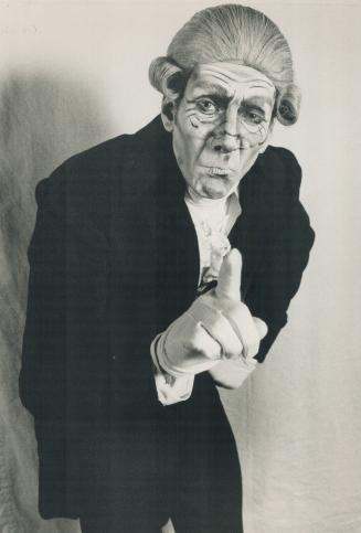 Todd Waite: Plays nine characters, including (from left) a waiter, the major role of enjoiras, a judge and a policeman