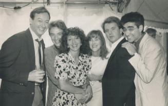 Second City troupers Joe Flaherty, Martin Short, Andrea Martin, Catherine O'Hara, Dave Thomas, Eugene Levy blew up the Old Firehall on Sunday, and Rita Zekas was there