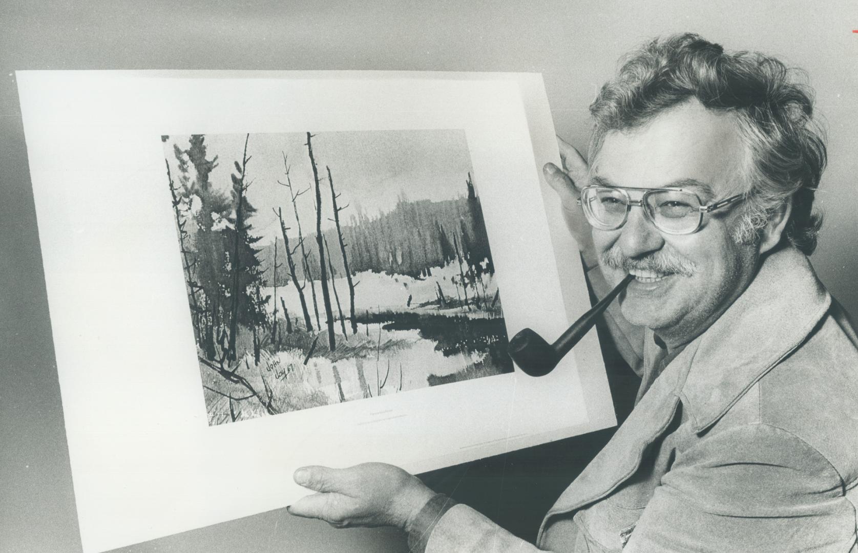 Willowdale artist John Joy began painting purely for pleasure and was fortunate enough to find success as a painter