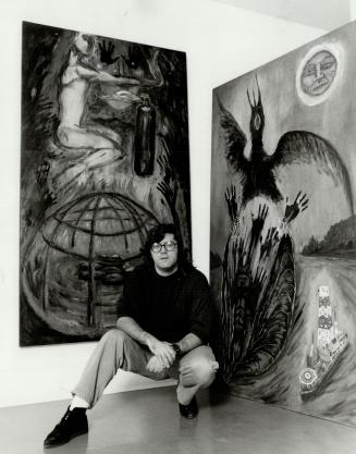 Toronto's Andy Fabo, below, and his Logos in Lotusland, right