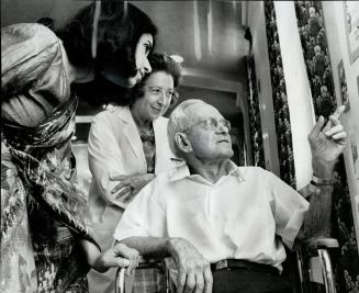 The patient artist. Joseph Hood so impressed staff of Queen Elizabeth Hospital with the quality of the paintings he produced that they decided he shou(...)