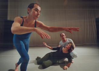 Peter Randazzo, foreground, and Patricia Beatty and David Earle, founders of the 20 - year - old Toronto Dance Theatre
