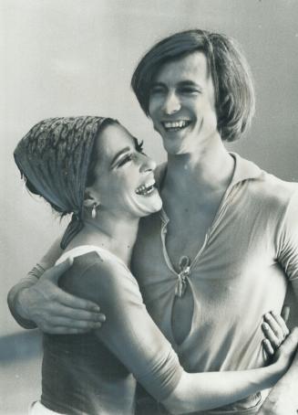 The National Ballet opens its 1971 season at the O'Keefe Centre tomorrow night and two of four guest dancers are Barbara Sandonato and Alexei Yeudenic(...)