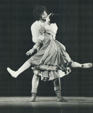 Marcia Haydee and Richard Cragun triumphed in Taming Of The Shrew Pas De Deux
