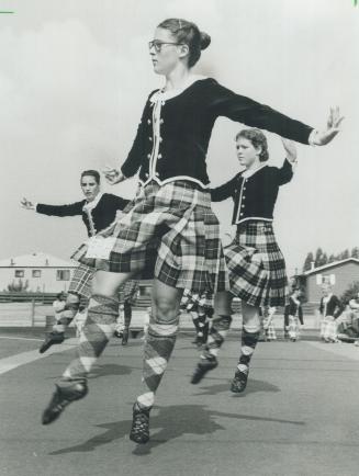 Getting into the fling: More than 200 Highland dancers attended the Oshawa Highland Games, which the Oshawa Kinsmen Club helps organize at Civic Fields