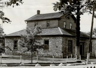 Standing at the entrance to Lakeview Park is the old Henry homestead, a landmark in Oshawa
