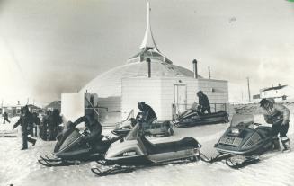 Anglican Cathedral of St. Jude serves the Inuit who live near Frobisher Bay