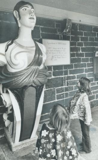 Ship's Figurehead Intrigues Young Visitors To Citadel Museum