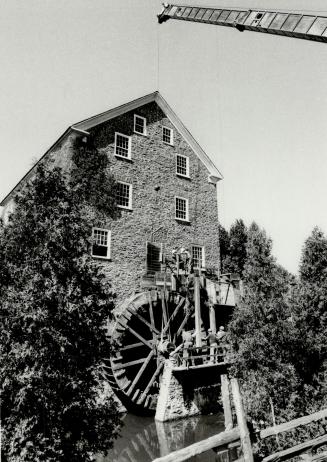 Roblin's Mill: Mill at Black Creek Pioneer Village is one of many that enchanted photographer Stephen Cooper and his wife as they researched book about watermills