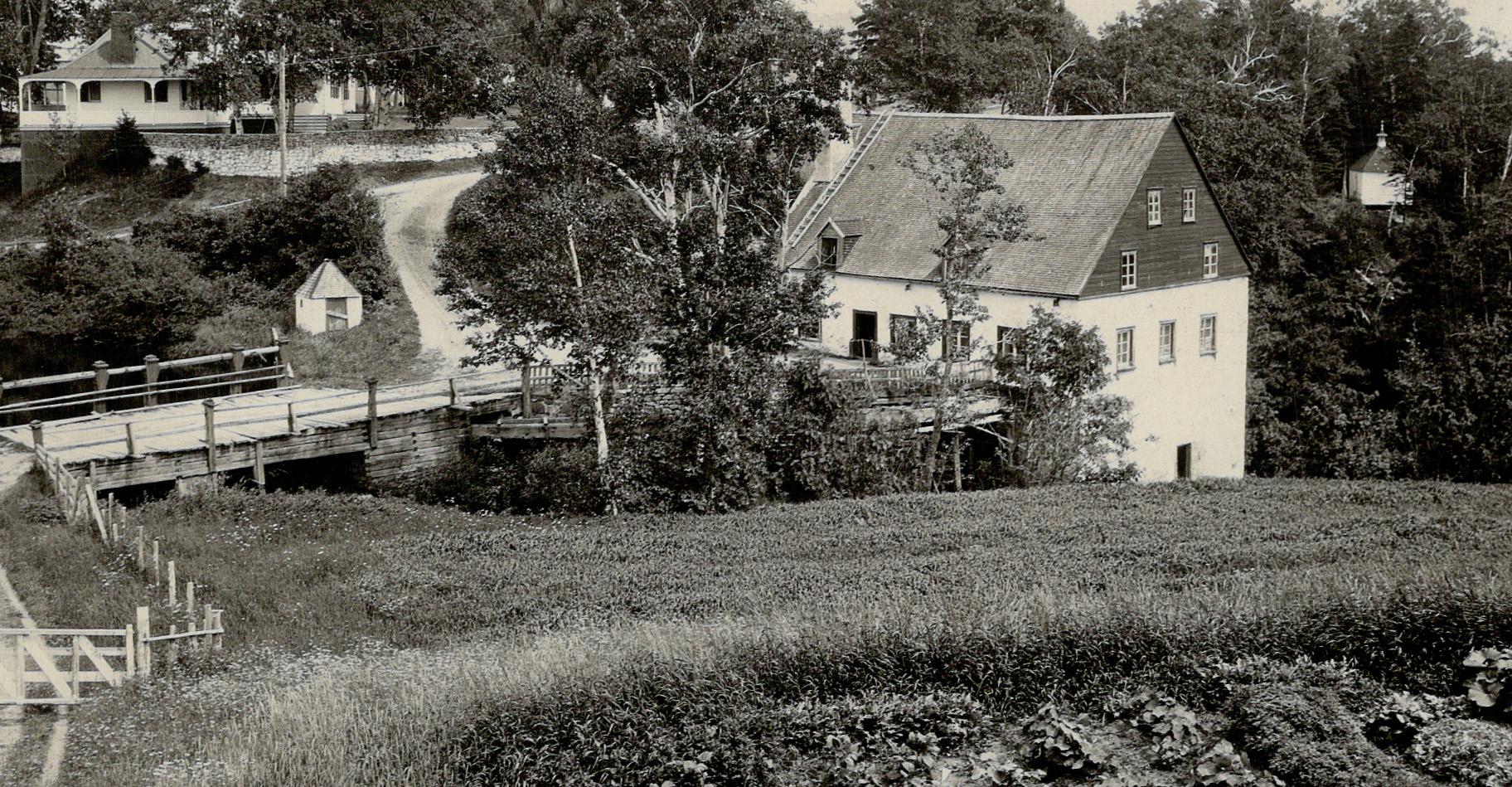 The seignorial manor at Les Eboulements, Quebec