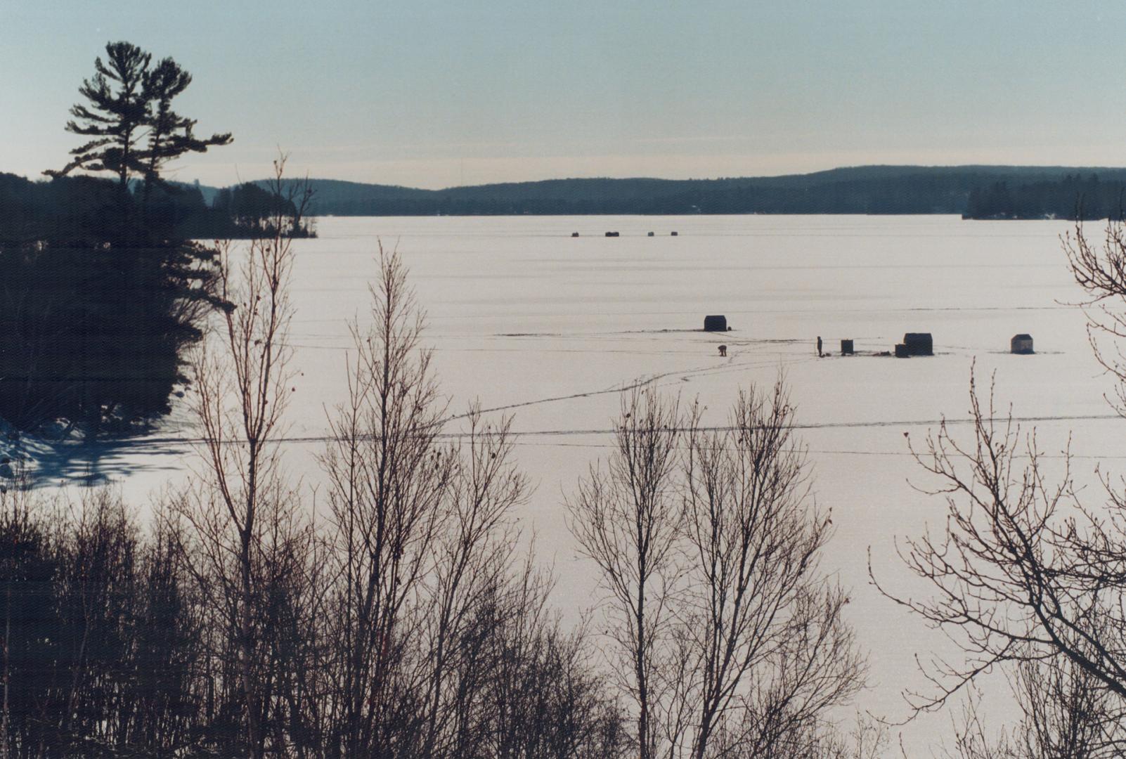 Lake Boshkung, Haliburton (Ice fishing)