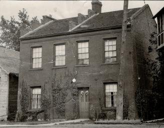 The house in Chatham, Ont., where John Brown and his associates planned the raid on Harper's Ferry over 60 years ago
