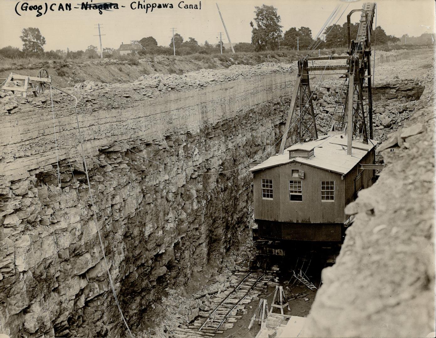 Chippawa canal Niagara