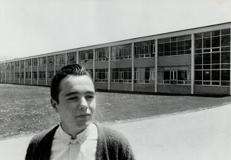 John west outside cobourg collegiate, He's now in his ninth day of suspension from school