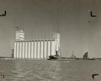 Collingwood Terminals Limited, new two million bushel elevator operated first time Sept 15, 1929