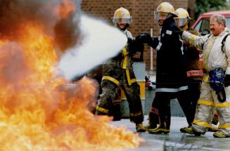 Firefighters have room for training, The training of Etobicoke fire-fighters has moved from the bedroom to the classroom, thanks to new $800,000 school
