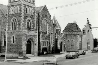 This is Jack Milligan standing in front of the old drill hall in Fergus