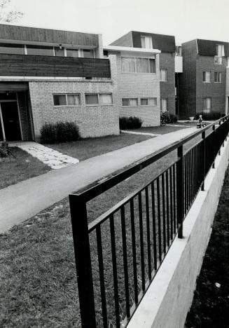 Image shows housing units.