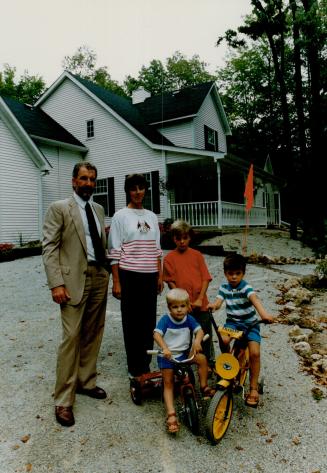 Better value: The Mitchells moved to Milton after Mississauga's switch to market value assessment in 1986 added $700 to their annual $1,500 property tax bill