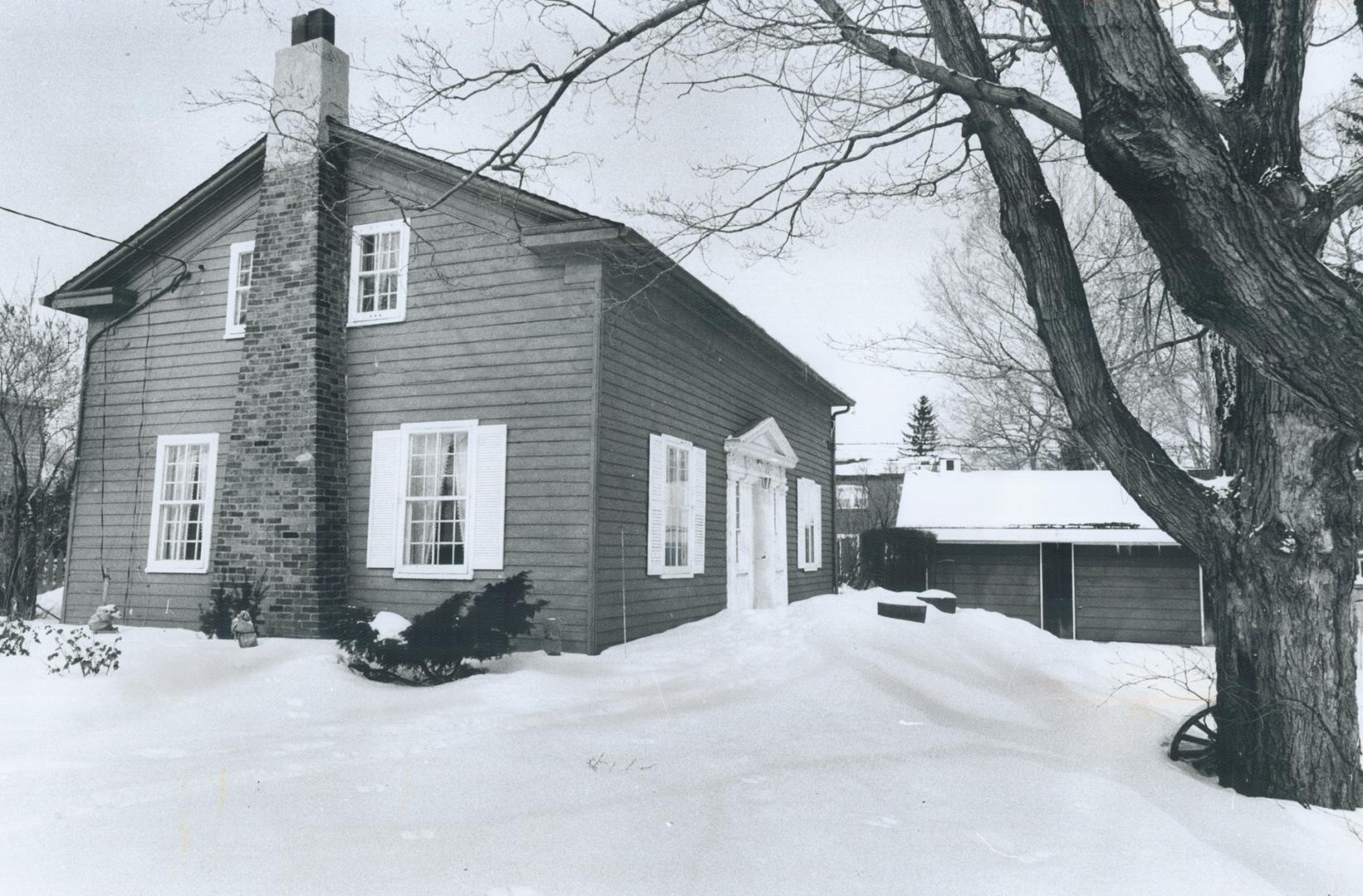 Walker home was built by North York's first settler