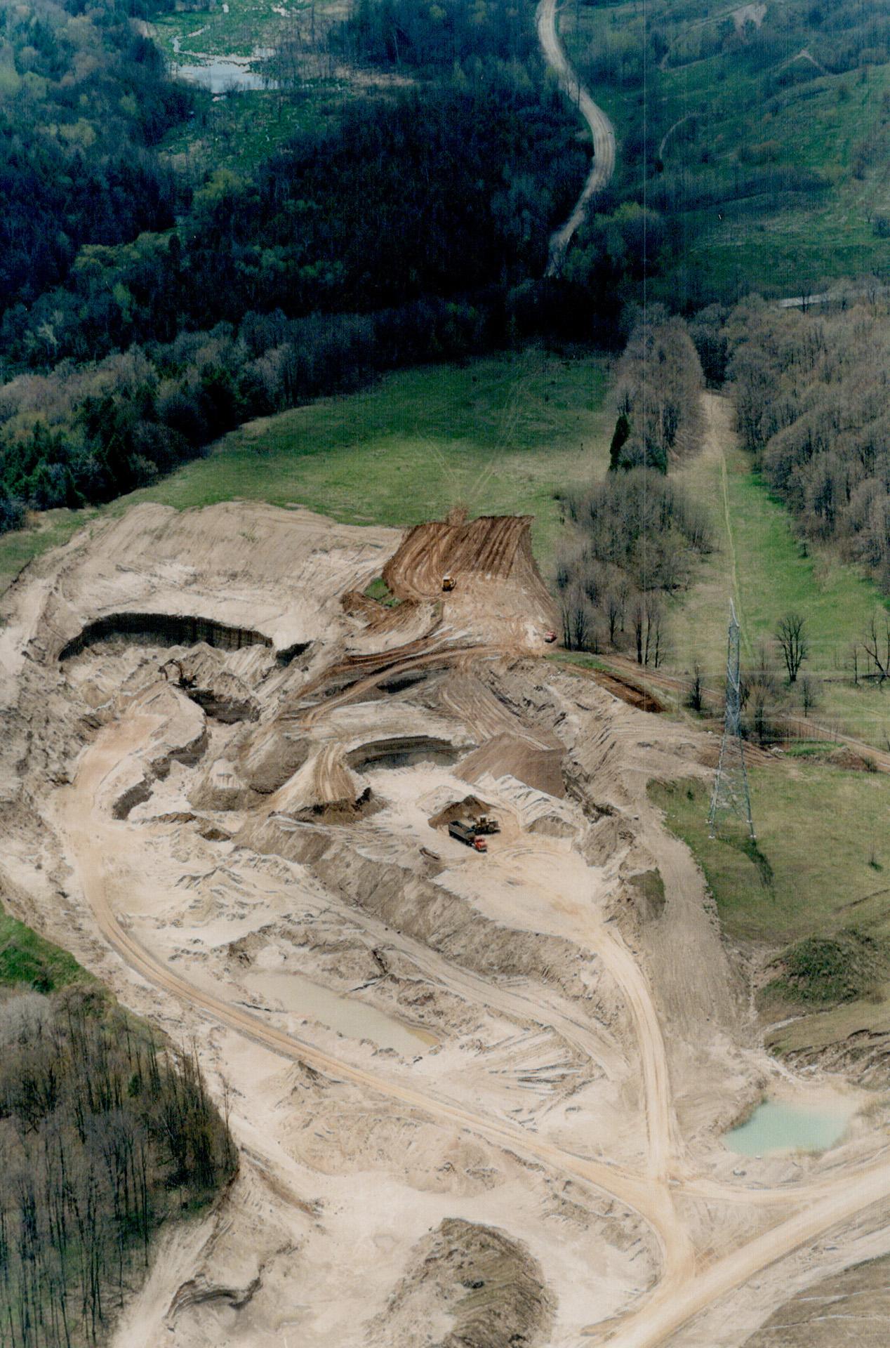 Quarry W Of 401 Near Georgetown All Items Digital Archive Toronto   Full