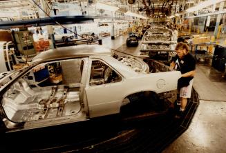 General Motors assembly line