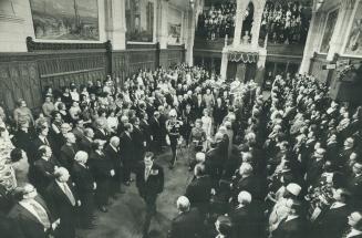 Canada - Ontario - Ottawa - Parliament Buildings - Speech from the Throne - 1973