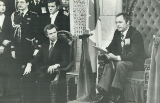 Canada - Ontario - Ottawa - Parliament Buildings - Speech from the Throne - 1976