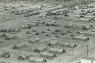 Air view of the camp Petawawa, Ont