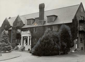 The front view of the Foresters' home is shown (RIGHT)