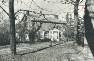 Old stone house will be preserved on the Fraser Estate(