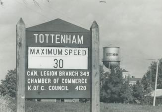 Population of Tottenham increased from 789 in 1967 to nearly 2,000 today as couples from Toronto, many of them with children, bought new houses in the(...)