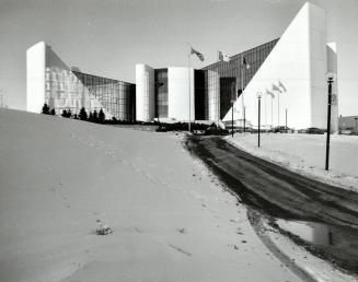 Dream come true: Scarborough's pride is its Civic Centre, the creation of architect Raymond Moriyama who also designed the Ontario Science Centre