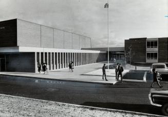 Front view of Birchmount Park The collegiate will be officially opened Dec