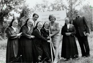 Community centre breaks ground