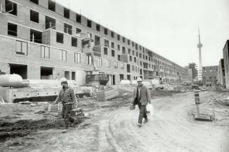 Housing projects such as Crombie Park, shown under construction, could produce thousands of new jobs for the hard-hit building trades where unemployme(...)