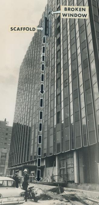 12-storey plunge kills worker. Carlos Teles, 33, of Brunswick Ave., fell 12 storeys to death when side of scaffolding gave way, and safety rope was sh(...)