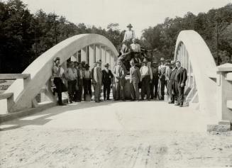 At the opening of the Pottery Road Bridge