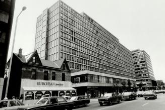 The Colonnade complex replaced Victorian houses in the sixties