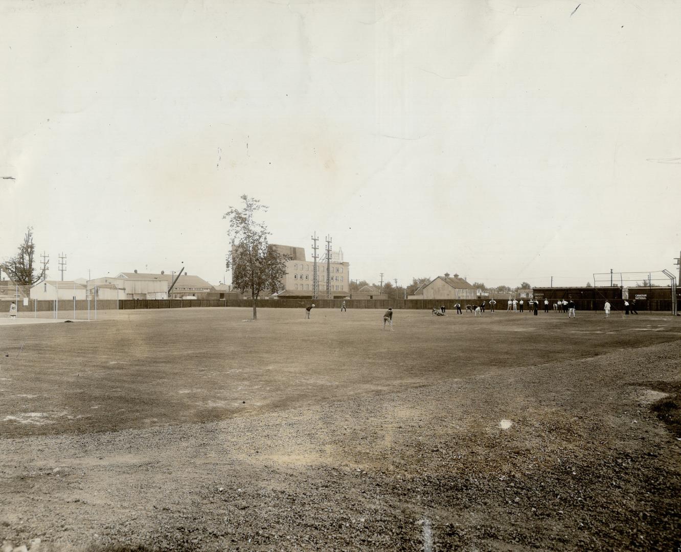 The Sir John Eaton Memorial Athl etic field