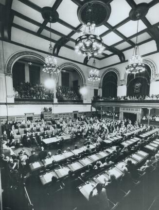Canada - Ontario - Toronto - Buildings - Parliament - Interior - 1970 - 79