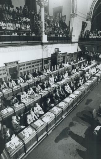 Canada - Ontario - Toronto - Buildings - Parliament - Interior - 1980 - 89